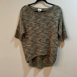 Eyelash couture camo sweater